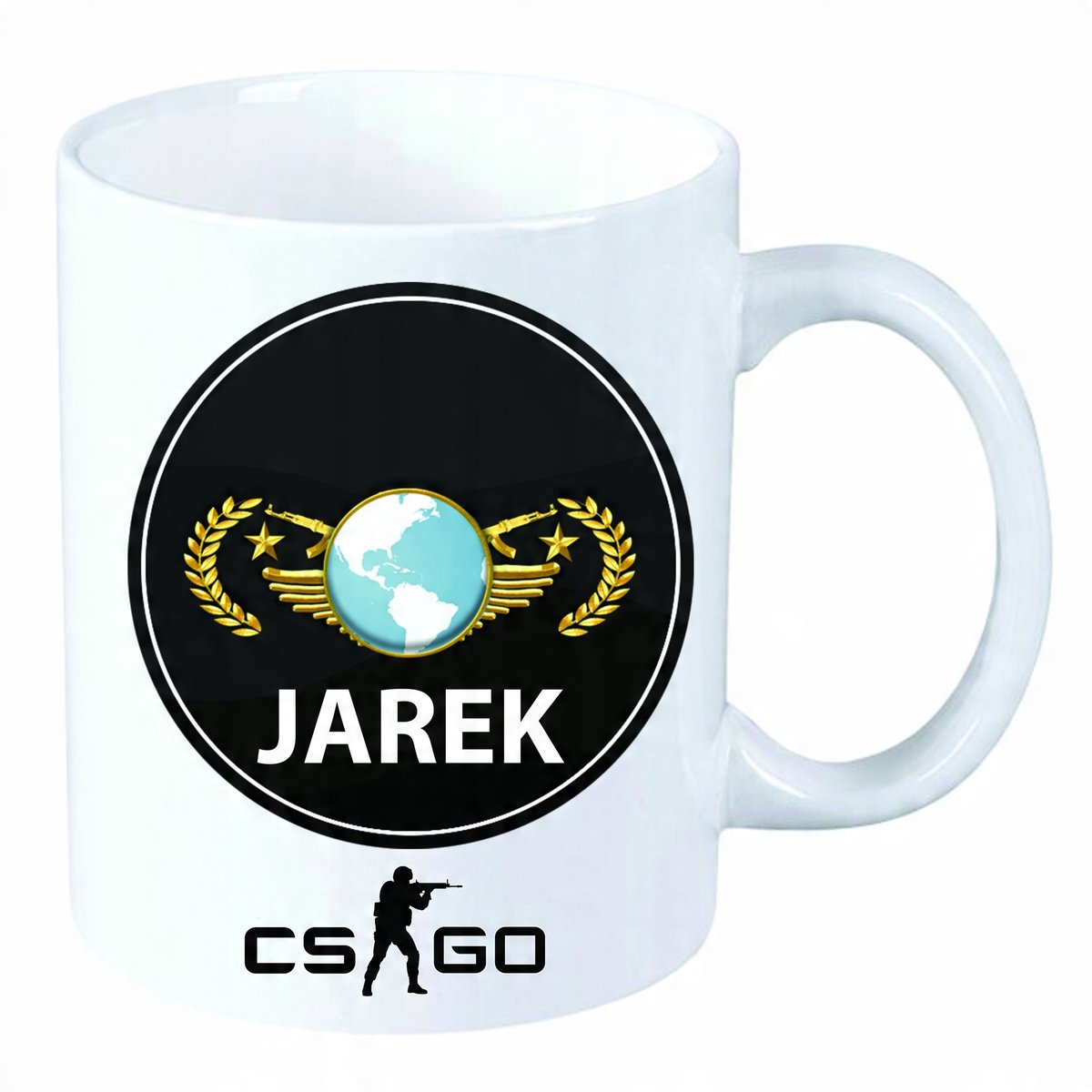 Kubek Gift CS GO Counter Strike + Imię/Nick - Atram | Sklep EMPIK.COM