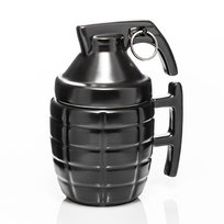 Kubek granat - Z ZAWLECZKĄ - Czarny Gadget Master