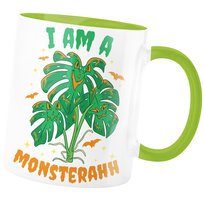 KUBEK I AM A MONSTERA ROŚLINA MONSTERA HALLOWEEN