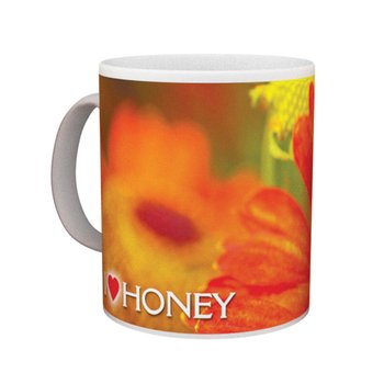 Kubek I Love Honey MOTYW PSZCZELARSKI  (1szt) - KUB3 - BEE&HONEY