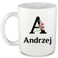 Kubek imię Andrzej, prezent na każdą okazję, 1