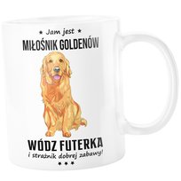 KUBEK JAM JEST GOLDEN RETRIEVER WÓDZ PREZENT
