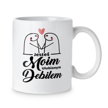 Kubek Jesteś moim ulubionym debilem - Inny producent