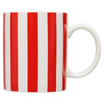 Kubek, Joyful Xmas, Czerwone Paski, 320 Ml