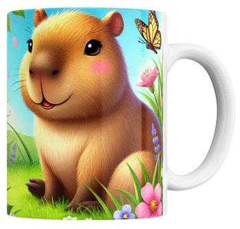 Kubek Kapibara 330Ml Ceramiczny Z Napisem I Nadrukiem Prezent Dla Dziecka - Inny producent