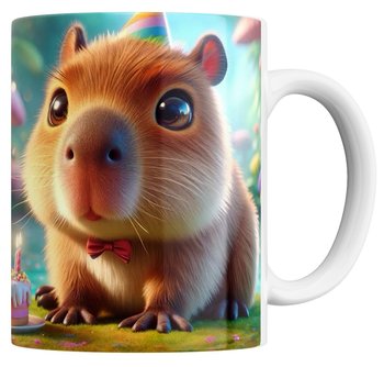 Kubek Kapibara 330Ml Ceramiczny Z Napisem I Nadrukiem Prezent Dla Dziecka - Inny producent