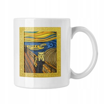 Kubek Kot i Sztuka, Smeszny Prezent Mem - Zebra