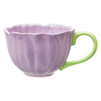 Kubek Kwiat, Hello Spring, Fioletowy, 400 ml - Empik