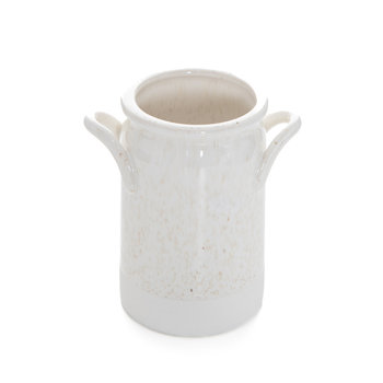 Kubek łazienkowy FERMIR ceramiczny beżowy 10,3x7,1x11,1cm HOMLA - Homla