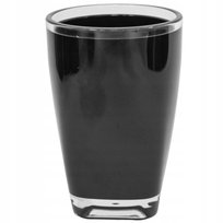 Kubek Łazienkowy Na Szczoteczki Pastę Wytrzymały Ciekawy Czarny