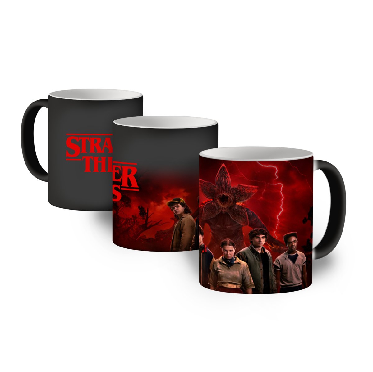 Kubek magiczny Stranger Things 002 Biały - Inna marka | Sklep EMPIK.COM