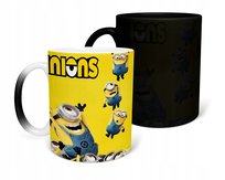 Kubek Magiczny Z Nadrukiem Minionki Bajki Gru Dru Prezent -  Imię