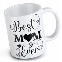 Kubek na dzień matki mamy best mom ever najlepsza mama na świecie prezent