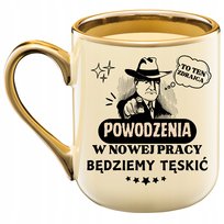 Kubek na Pożegnanie z Pracy – Prezent dla Kolegi, Upominek na Zakończenie