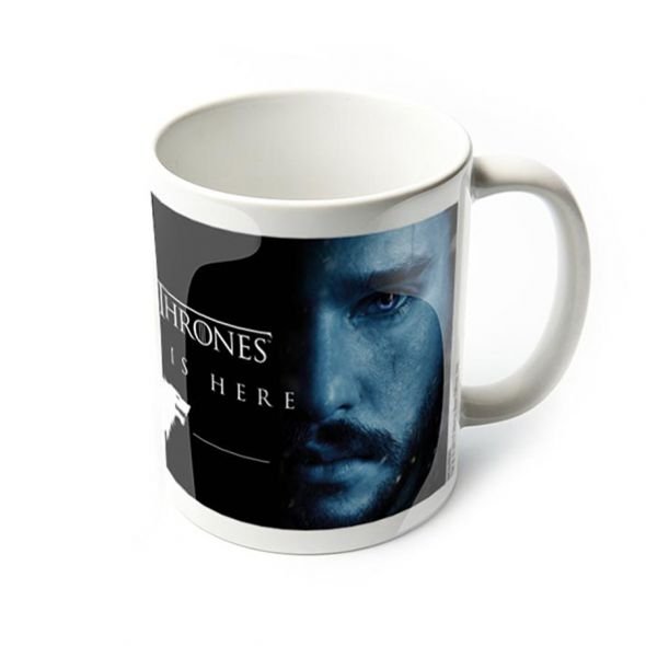 Kubek na prezent Gra o Tron Winter Is Here Jon Game of Thrones 315 ml