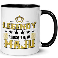 KUBEK na Prezent Urodziny LEGENDY rodzą się w MAJU