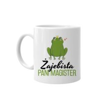 Kubek na prezent Żajebista Pani Magister