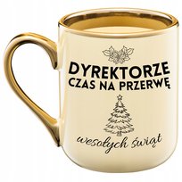 Kubek na Święta dla Dyrektora – Prezent Bożonarodzeniowy dla Przełożonego