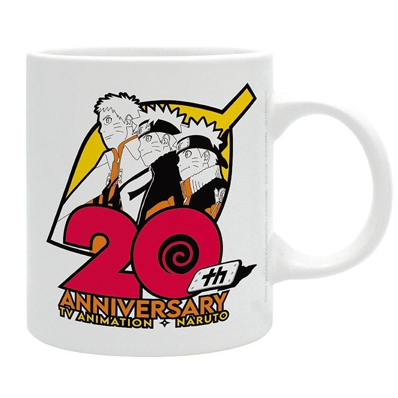 Фото - Кухоль ABYstyle Kubek Naruto Shippuden - 20 years anniversary 320 ml 