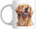 KUBEK PIES GOLDEN RETRIEVER dla miłośnika psów właściciela piesek prezent - Kubeczkovo