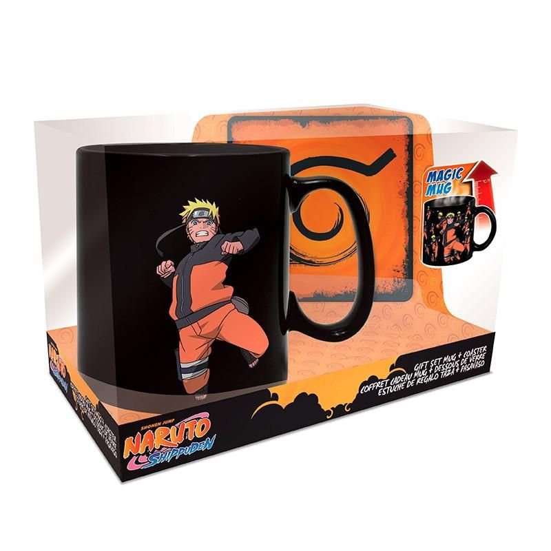 Zdjęcia - Kubek  ceramiczny Plus Podkładka Naruto Shippuden, 460ml