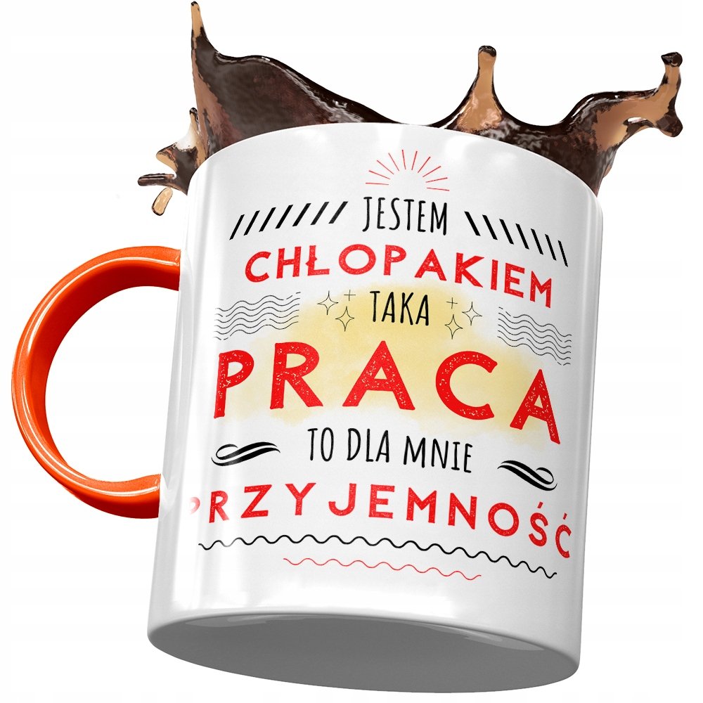 Kubek Pomara czowy Dla Ch opaka Jestem Ch opakiem Z Nadrukiem Ze kubek-pomara-czowy-dla-ch-opaka-jestem-ch-opakiem-z-nadrukiem-ze