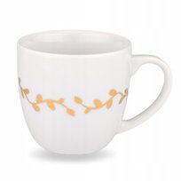 Kubek Porcelanowy 300 ml Złote Liście – Premium Design