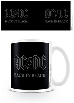 Kubek porcelanowy AC/DC (Back In Black) Pyramid International czarny - Pyramid International