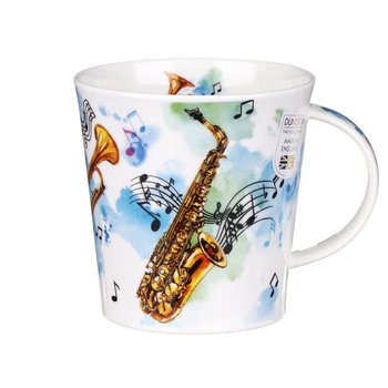 Kubek porcelanowy Cairngorm - Making Music Saxophone 480 ml, Dunoon - Dunoon