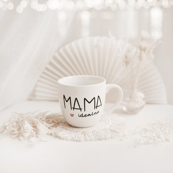 Kubek porcelanowy, Dzień Mamy, Mama idealna, 300 ml, Nadzwyczajnie - Nadzwyczajnie