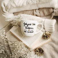 Kubek porcelanowy, Jedyna taka babcia na świecie, 300 ml, Nadzwyczajnie, biały