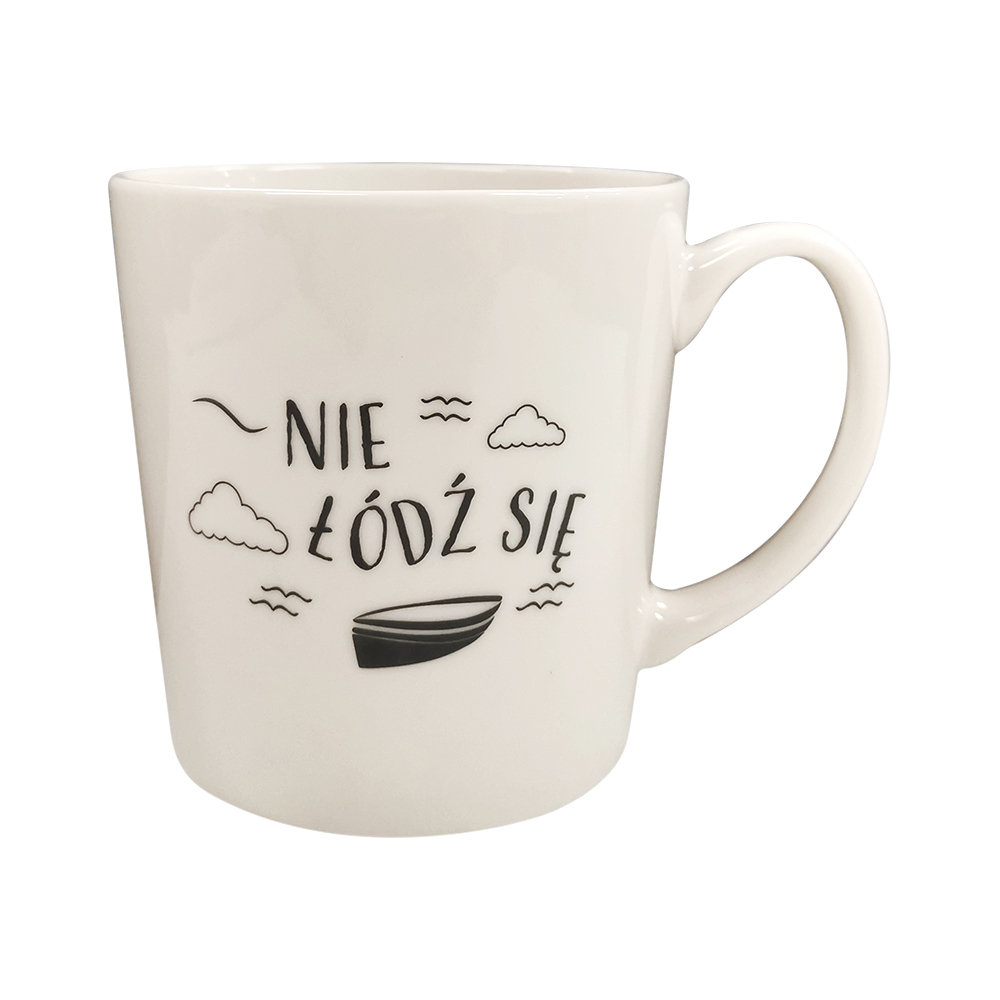 Kubek Porcelanowy PL/EN łódź, 500 Ml, Empik - Empik | Sklep EMPIK.COM