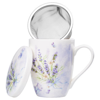 Kubek porcelanowy Z ZAPARZACZEM 360 ML PRIMA - PRIMA