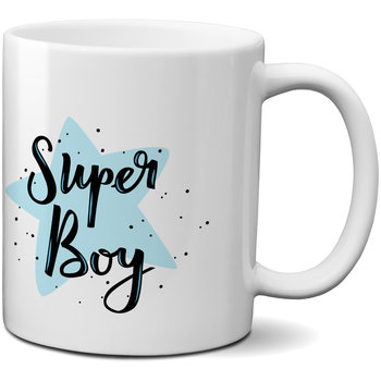 Kubek porcelitowy z nadrukiem - Super Boy, 330ml, CupCup.pl - CupCup.pl