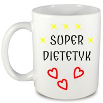 Kubek prezent dla dietetyka, dietetyk, 2
