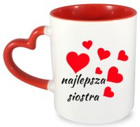 Kubek prezent dla siostry, siostra + imię, 3