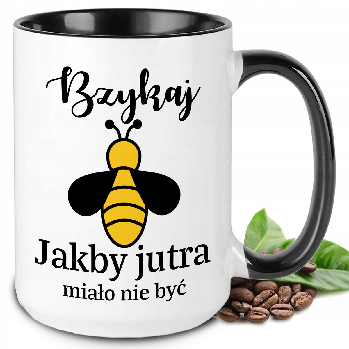KUBEK PREZENT POŻEGNANIE KOLEGI Z PRACY BZYKAJ JAKBY JUTRA MIAŁO NIE