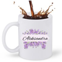Kubek prezent z imieniem ALEKSANDRA, 1