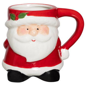 Kubek, Santa's Factory, Mikołaj, Czerwony, 350 ml - Empik