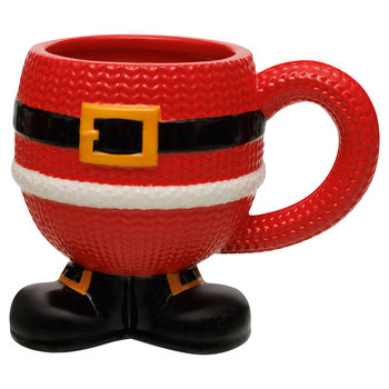 Kubek, Santa's Factory, Mikołaj Nóżki, Czerwony, 300 ml - Empik