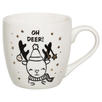 Kubek, Santa's Factory, OH DEER, 350 ml - Empik