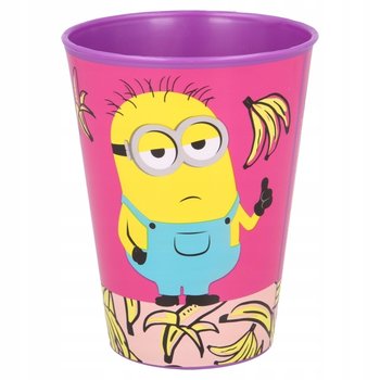 Kubek szklanka kubeczek MINIONKI róż 260 ml - Stor