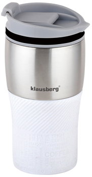 Kubek termiczny 320ml KLAUSBERG biały KB-7627 - Klausberg