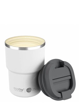 Kubek termiczny Asobu Coffee Express Tumbler 0,36 l - white