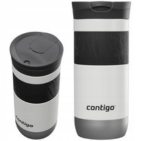 KUBEK TERMICZNY CONTIGO BYRON 2.0 470 ml na KAWĘ HERBATĘ NAPOJE BIAŁY