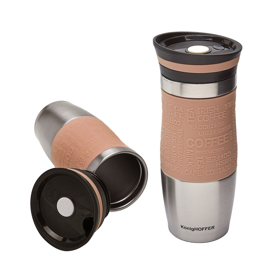 Kubek termiczny KONIGHOFFER Cappuccino, 400 ml