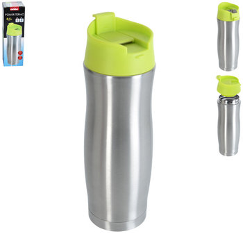 Kubek termiczny ORION, zielony, 500 ml - Orion