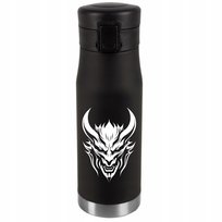 Kubek Termiczny Personalizacja Prezent Imieniny Urodziny Srebrny DIABEŁ 026