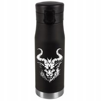 Kubek Termiczny Personalizacja Prezent Imieniny Urodziny Srebrny DIABEŁ 036