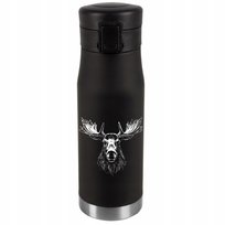 Kubek Termiczny Personalizacja Prezent Imieniny Urodziny Srebrny ŁOŚ 057